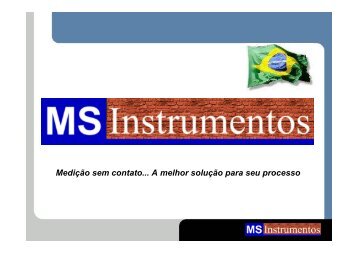 Medição sem contato... A melhor solução para ... - Ms Instrumentos