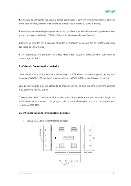 SISTEMA DE MEDIÇÃO E LEITURA CENTRALIZADA SMLC - Light