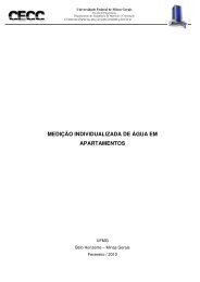 medição individualizada de água em apartamentos - CECC - UFMG