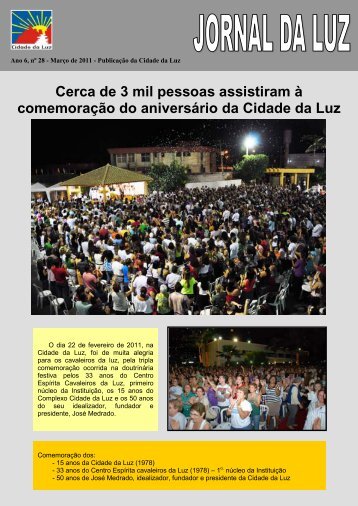 Março / 2011 - Cidade da Luz