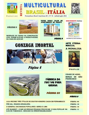 GONZAGA IMORTAL BRASIL ITÁLIA - Revista Multicultural Brasil ...