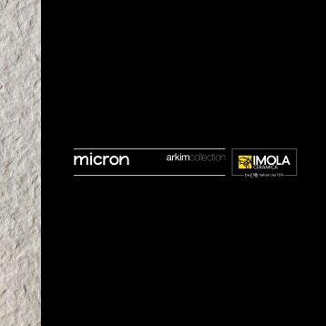 micron - Cooperativa Ceramica d'Imola