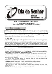 5° DOMINGO DA PÁSCOA - Diocese de Colatina/ES