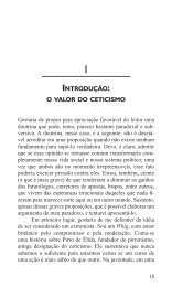 INTRODUÇÃO: O VALOR DO CETICISMO