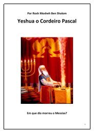 Yeshua o Cordeiro Pascal - Teshuvahatorah.xpg.com.br