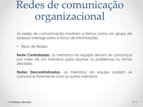 Rede Centralizada - Curso Aprovando