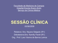 Sessao Clínica Diarréia - Faculdade de Medicina de Campos