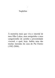 Nephilim À memória mais que viva e imortal de meu ... - Caio Fábio