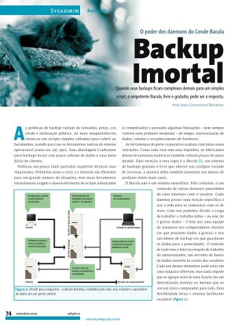 O poder dos daemons do Conde Bacula ... - Linux Magazine