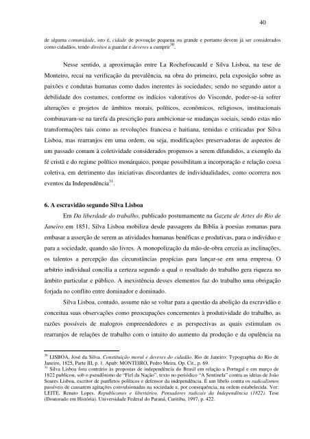 projetos de rearranjos sociais: escravos, índios e negociantes nos ...