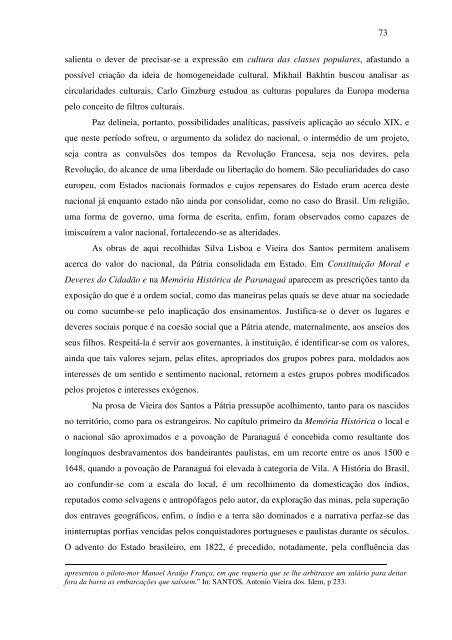 projetos de rearranjos sociais: escravos, índios e negociantes nos ...