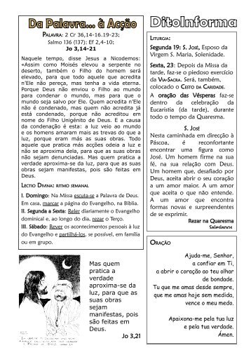 Frei Dito 18 DE MARÇO 2012.pdf - Franciscanos Conventuais de ...