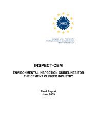2007-16 - INSPECT-CEM - FINAL REPORT - IMPEL