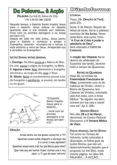 Músicas Franciscanas, PDF, Amor