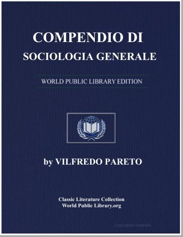 COMPENDIO DI SOCIOLOGIA GENERALE - World eBook Library