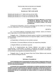 Decreto Lei 667 02 de Junho de 1969 Reorganiza as PMs ... - APRA