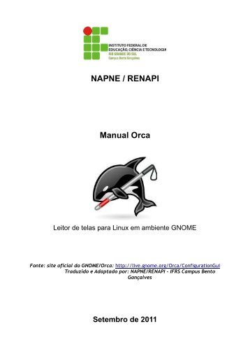 Manual do Orca - IFRS