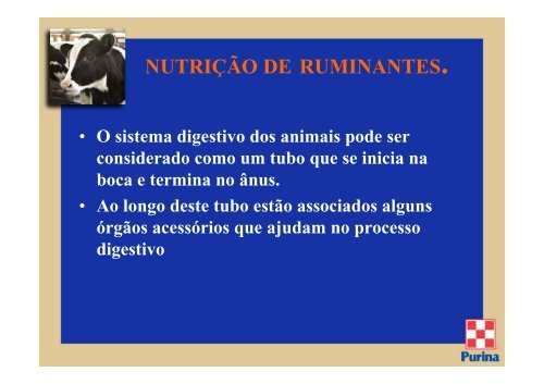 NUTRIÇÃO DE RUMINANTES.