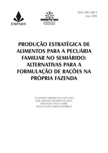 produção estratégica de alimentos para a pecuária familiar