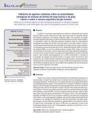 Influência de agentes oxidantes sobre as propriedades ... - Ital