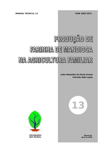 Produção de farinha de mandioca na agricultura ... - Pesagro-Rio