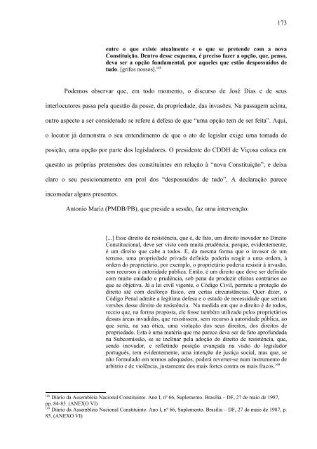 INTRODUÇÃO Faremos um estudo sobre os debates acerca ... - UFF