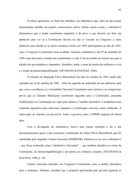 INTRODUÇÃO Faremos um estudo sobre os debates acerca ... - UFF