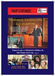 INFORME - Escola Superior do Ministério Público