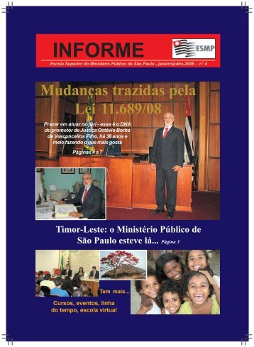 INFORME - Escola Superior do Ministério Público