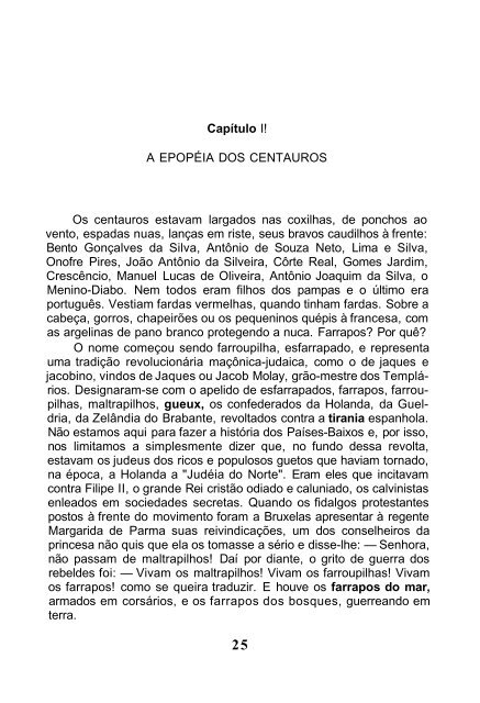 gustavo barroso história secreta do brasil - temposdofim.com