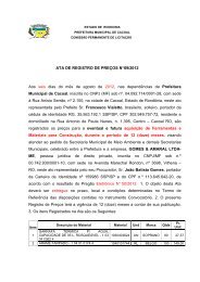 ata registro preços n° 69-12 - gomes & amaral - Prefeitura Municipal ...