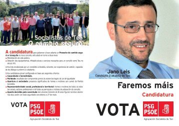 Faremos máis - (PSOE) de Teo