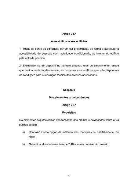 Regulamento Municipal de Urbanização e Edificação - Câmara ...