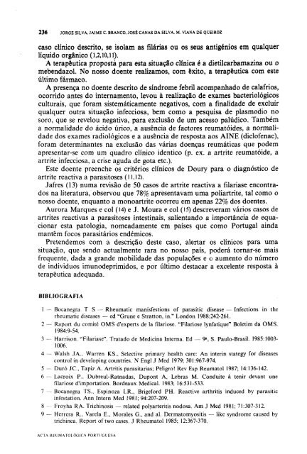 1990 Volume XV, 4, 4º Trimestre - Acta Reumatológica Portuguesa ...