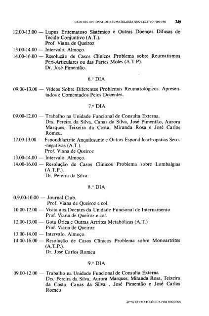 1990 Volume XV, 4, 4º Trimestre - Acta Reumatológica Portuguesa ...