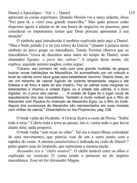 Daniel e Apocalipse - Vol. 1 - Daniel.pages - Mensagens dos 3 anjos