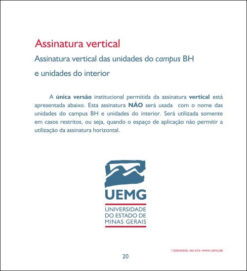 UNIVERSIDADE DO ESTADO DE MINAS GERAIS - Intranet - Uemg