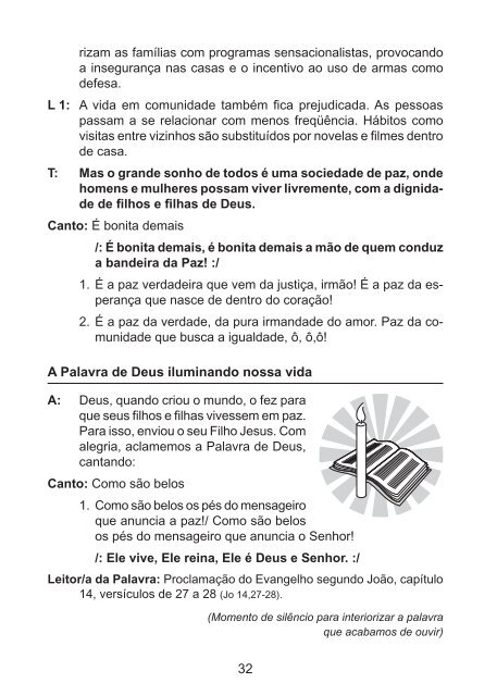 Livrete Tempo Comum 2007.indd - Arquidiocese de Florianópolis