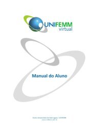 Manual do Aluno - UNIFEMM