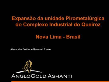 Expansão da unidade Pirometalúrgica do Complexo ... - Ibram