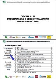 Programação E Descentralização Financeira - Esaf - Ministério da ...