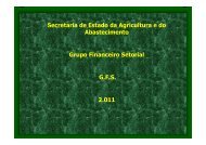 GFS - Secretaria da Agricultura e Abastecimento - Estado do Paraná