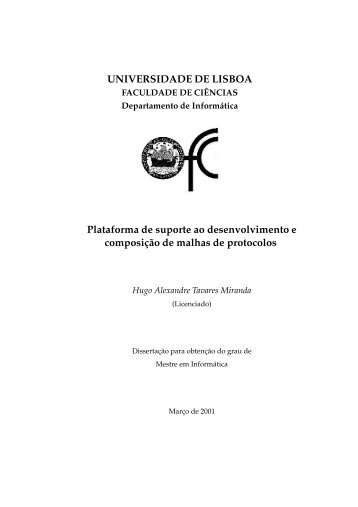 thesis - Distributed Systems Group / INESC-ID Lisboa