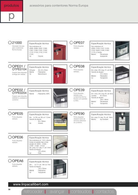 Catálogo Produtos Linpac Allibert - Logismarket