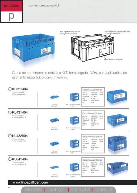 Catálogo Produtos Linpac Allibert - Logismarket