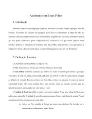 Autômato com Duas Pilhas - Podre