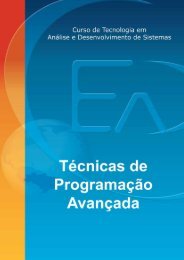 Técnicas de Programação Avançada