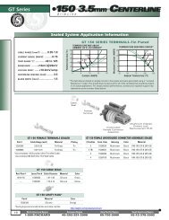 GT SlimLine --> 2003-04 Gloabal Connection Systems ... - Delphi