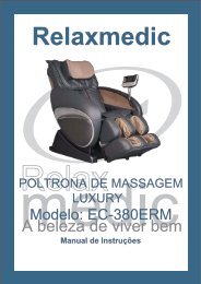 Montagem da Poltrona - Relaxmedic