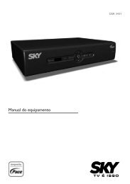 manual do equipamento sky digital s12